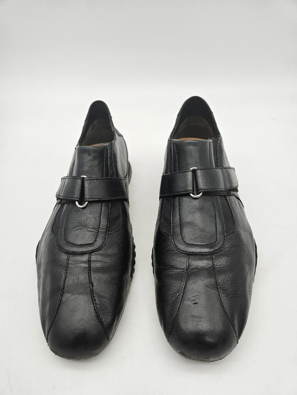 Cole Haan NikeAir men's size 11M black leather sneakers casual loafers